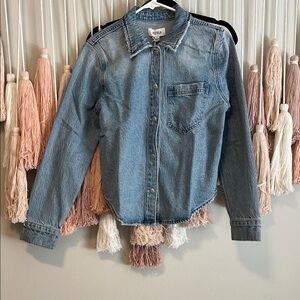 Pistola Light Blue Denim Jacket size S NWT